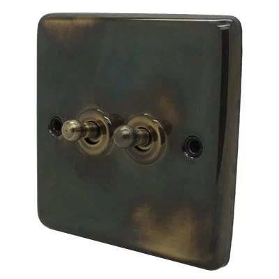 Classical Aged Aged Toggle (Dolly) Switch