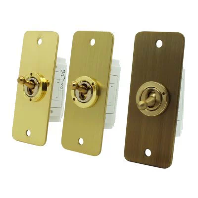 Architrave (Slim) Switches Satin Stainless Sockets & Switches