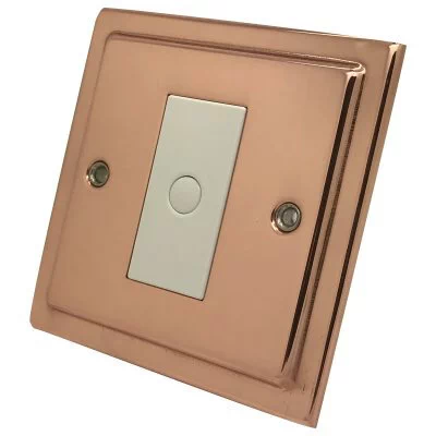 Art Deco Classic Polished Copper Time Lag Staircase Switch