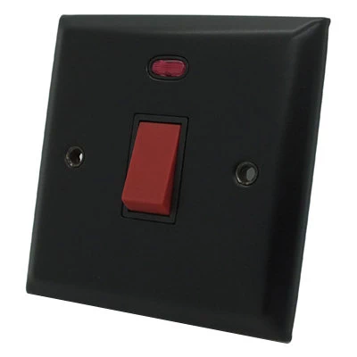 Black Cooker (45 Amp Double Pole) Switch