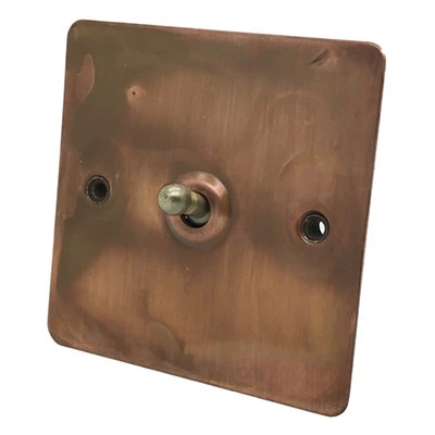 Classical Aged Burnished Copper Intermediate Toggle (Dolly) Switch