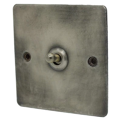 Burnished Flat Burnished Pewter Intermediate Toggle (Dolly) Switch