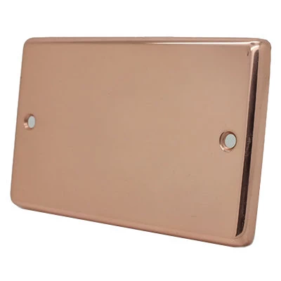 Classic Polished Copper Blank Plate