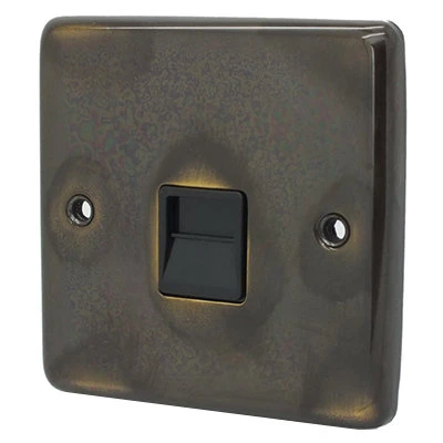 Classical Aged Aged Telephone Extension Socket