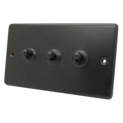 Classical Black Toggle (Dolly) Switch