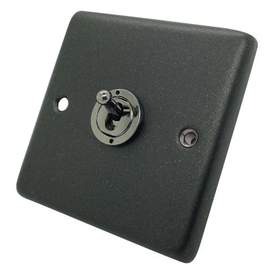 Classical Black Graphite Intermediate Toggle (Dolly) Switch