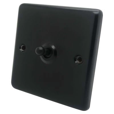 Classical Black Intermediate Toggle (Dolly) Switch