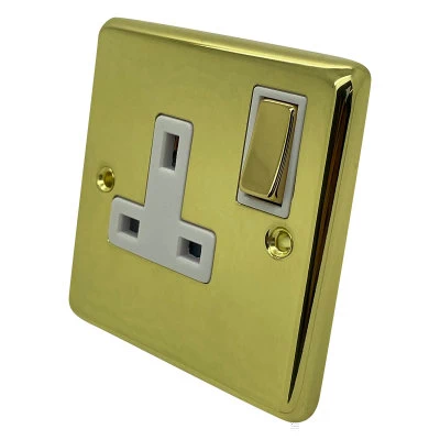 Classical Polished Brass Toggle (Dolly) Switch