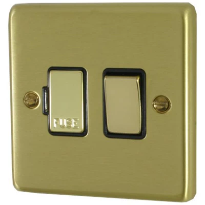 Classical Satin Brass Switched Fused Spur