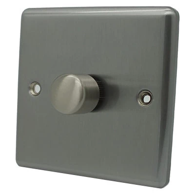 Classical Satin Stainless Push Light Switch