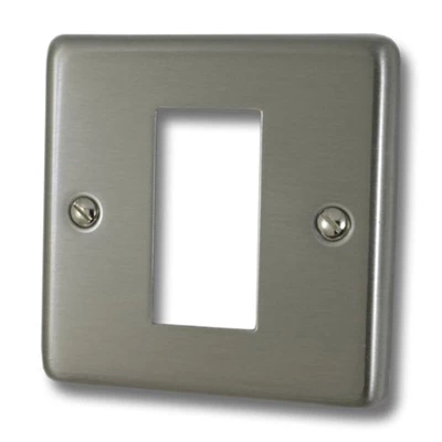 Classical Satin Stainless Modular Plate