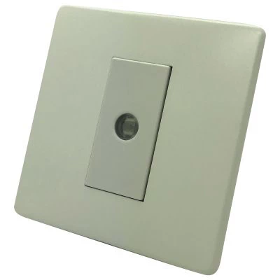 Contemporary Screwless White Time Lag Staircase Switch