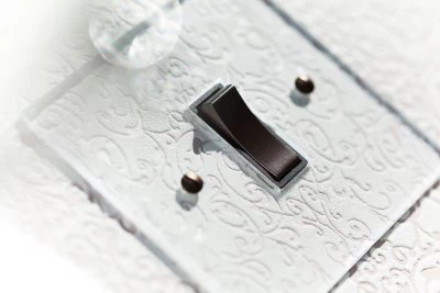 Crystal Clear (Bronze) Light Switch