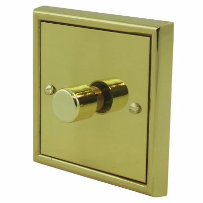 Winchester Polished Brass 32 Amp Double Pole Switch