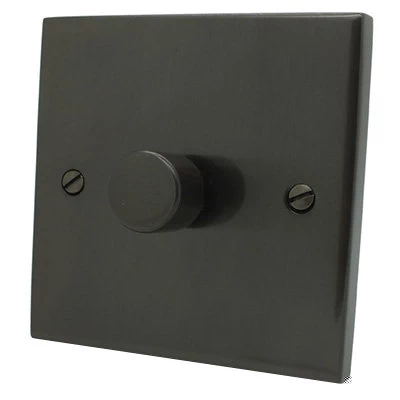Edwardian Classic Bronze Push Light Switch