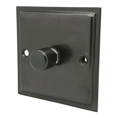 Elegance Bronze Noir Push Light Switch