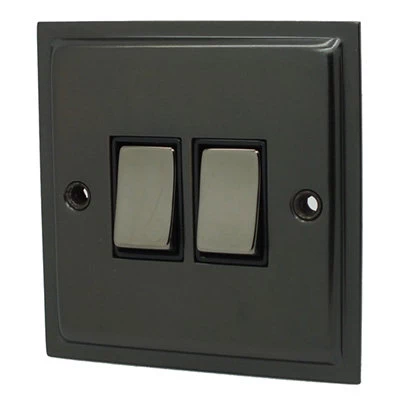 Elegance Bronze Noir Light Switch