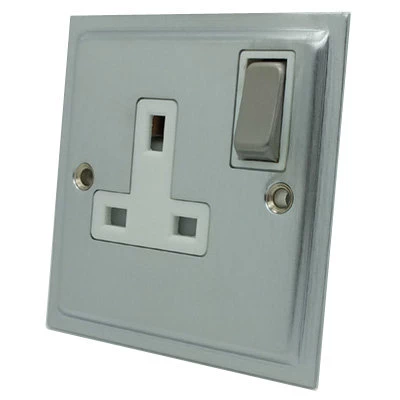 Elegance Satin Chrome Toggle (Dolly) Switch