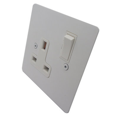 Elite Square Paintable Dimmer and Toggle Switch Combination