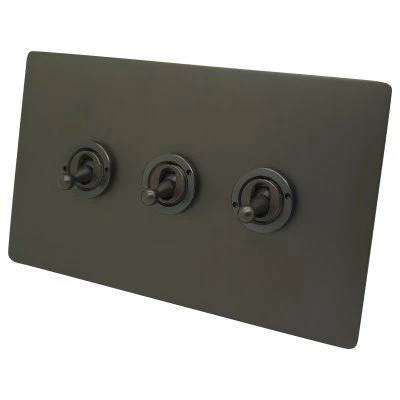 Executive Old Bronze Toggle (Dolly) Switch