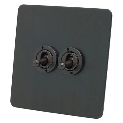Executive Old Bronze Intermediate Switch and Light Switch Combination