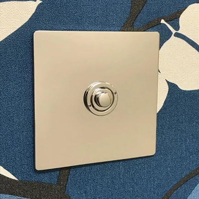 Executive Polished Stainless Steel Retractive Switch