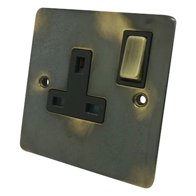 Flat Vintage Aged Intermediate Toggle (Dolly) Switch