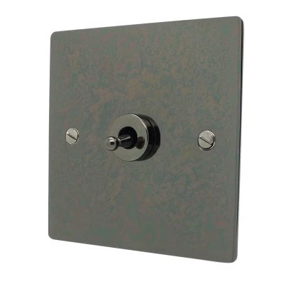 Flatplate Supreme Black Nickel Intermediate Toggle (Dolly) Switch