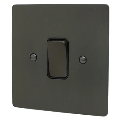 Flatplate Supreme Bronze Light Switch