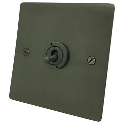 Flatplate Supreme Bronze Intermediate Toggle (Dolly) Switch