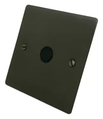 Flatplate Supreme Bronze Flex Outlet Plate