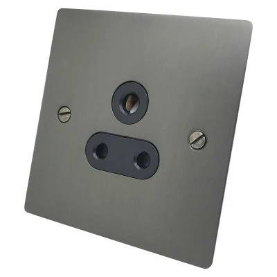 Elite Flat Old Bronze Round Pin Switched Socket (For Lighting)