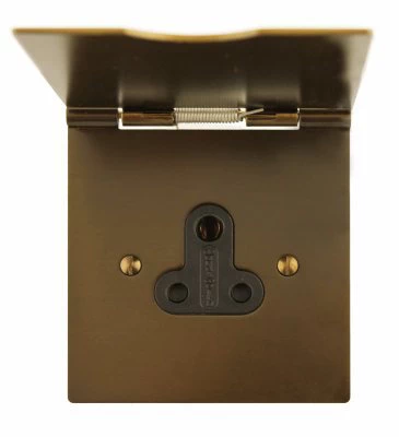 Floor Socket Bronze Antique Thermostat Control