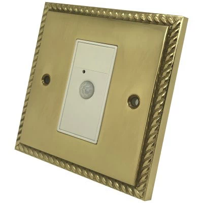 Palladian Polished Brass PIR Switch