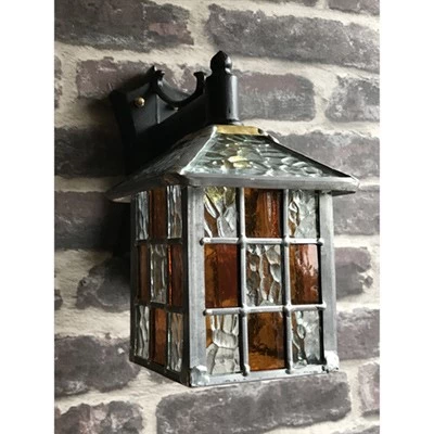 Harvington Mini Outdoor Leaded Lantern | Porch Light