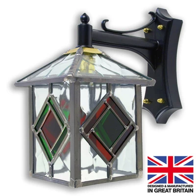 Honeybourne Outdoor Leaded Lantern | Porch Light