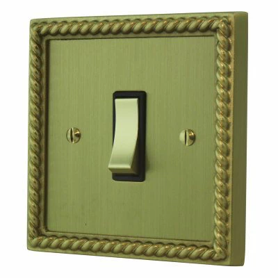 Chelsea Satin Brass Sockets & Switches