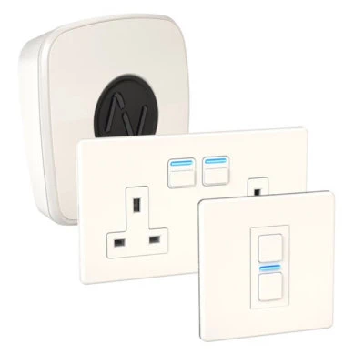 Lightwave White Sockets & Switches