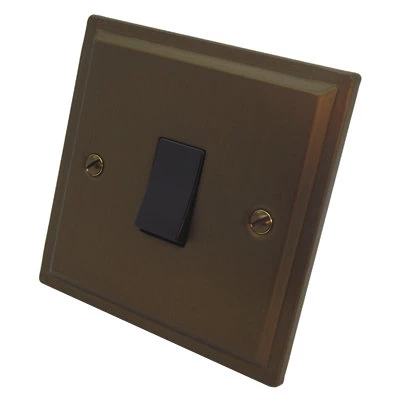 York Bronze Antique Switched Fused Spur