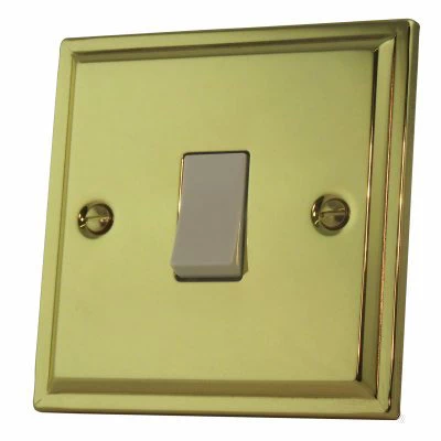 York Polished Brass Sockets & Switches