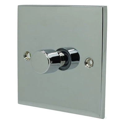 Low Profile Polished Chrome LED Dimmer