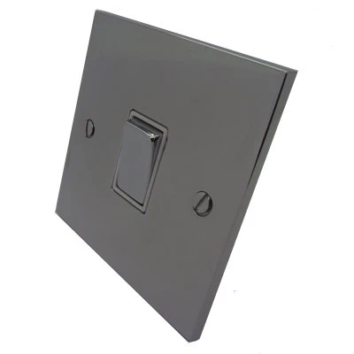 Low Profile Polished Chrome Retractive Centre Off Switch