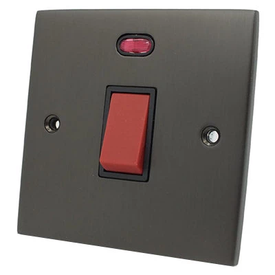 Low Profile Silk Bronze Cooker (45 Amp Double Pole) Switch
