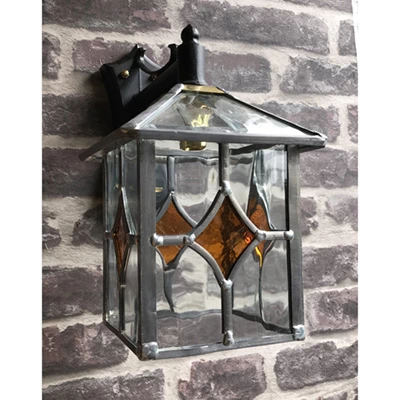 Malmesbury Outdoor Leaded Lantern | Porch Light