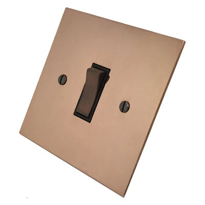 Natural Elements Polished Copper Light Switch
