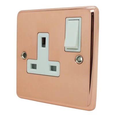 Classic Polished Copper Intermediate Toggle (Dolly) Switch