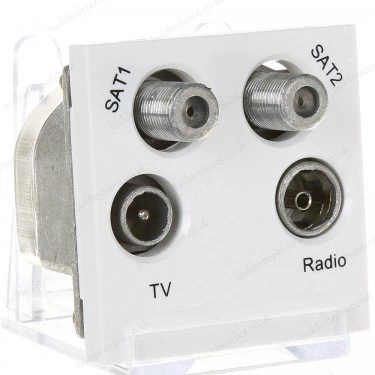 Quadplex AV (2 x SAT | TV | FM DAB) Module