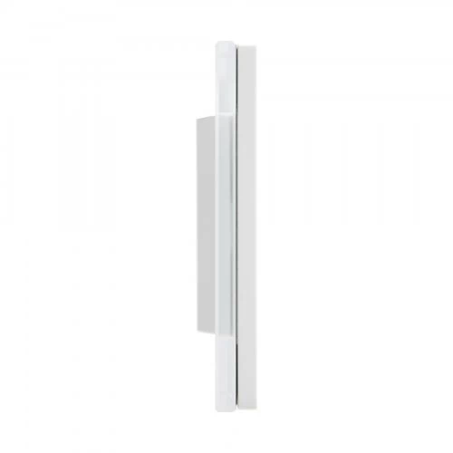 Crystal White Glass with Chrome Trim Smart Switch