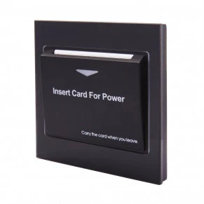Hotel Black (Acrylic) Card Switch