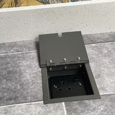 Recessed Floor Sockets (Floor Boxes) Colour Match Sockets & Switches